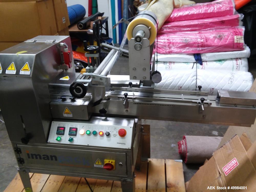 Used Imanpack Micropac 200 Mini Mechanical Drive and Controls Analog Temperatu