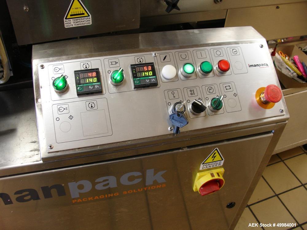 Used Imanpack Micropac 200 Mini Mechanical Drive and Controls Analog Temperatu