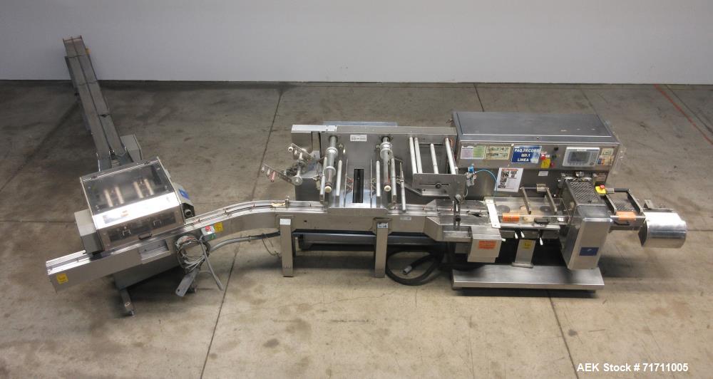 Used Record Model Jaguar On-Edge Horizontal Cracker/Cookie Flow Wrapper