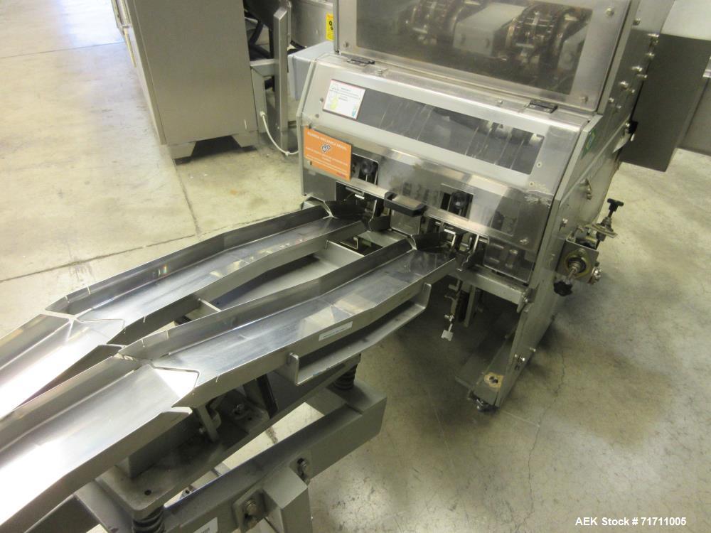Used Record Model Jaguar On-Edge Horizontal Cracker/Cookie Flow Wrapper