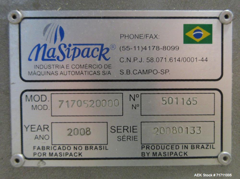 Used Record Model Jaguar On-Edge Horizontal Cracker/Cookie Flow Wrapper