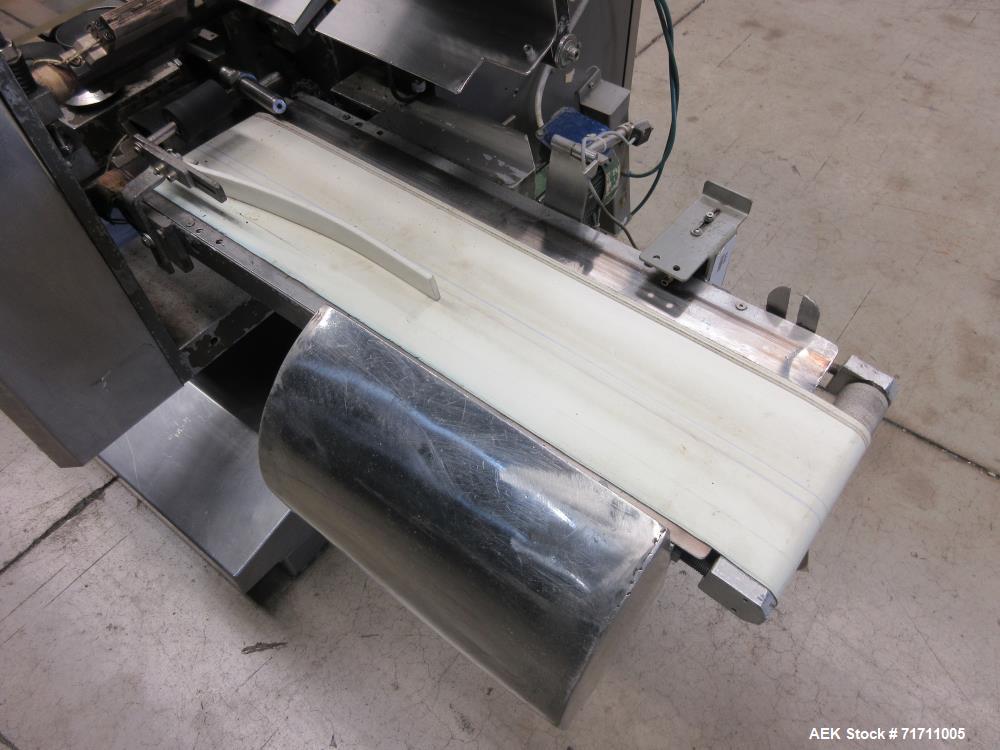 Used Record Model Jaguar On-Edge Horizontal Cracker/Cookie Flow Wrapper