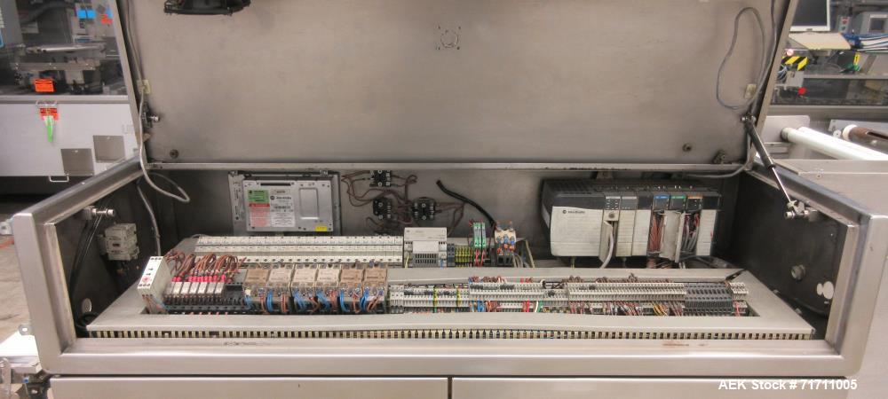 Used Record Model Jaguar On-Edge Horizontal Cracker/Cookie Flow Wrapper