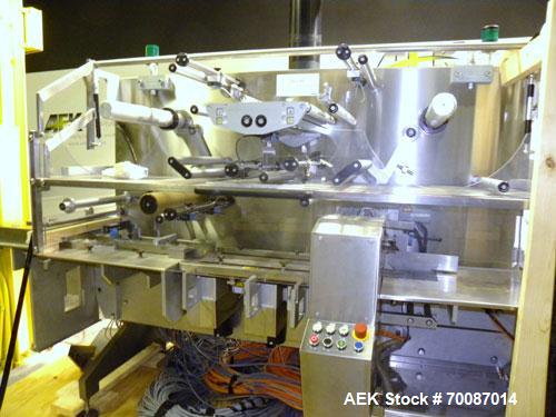 Used Klockner Tevopharm Model Pack-2000 Flow Wrapper