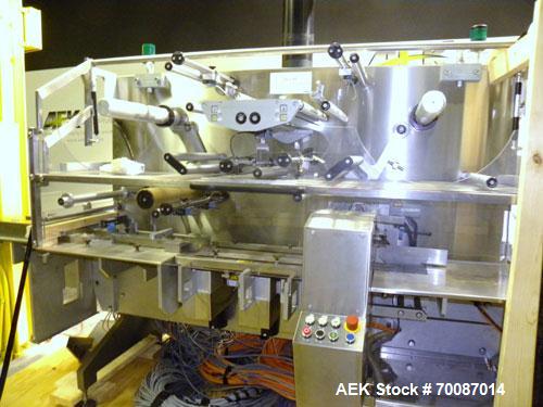 Used- Klockner Tevopharm Model Pack-2000 Flow Wrapper