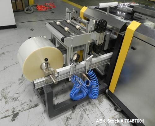 Used Kora Packmat High Speed Card Wrapping and Security Sealing Machine