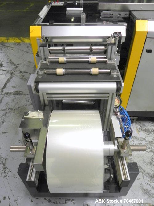 Used Kora Packmat High Speed Card Wrapping and Security Sealing Machine