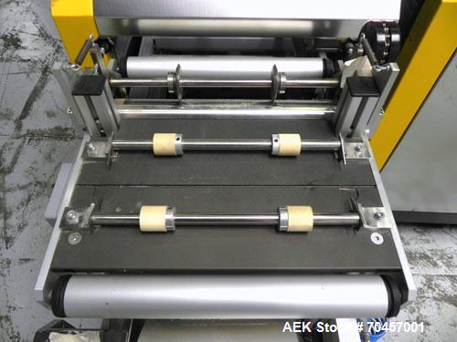 Used Kora Packmat High Speed Card Wrapping and Security Sealing Machine