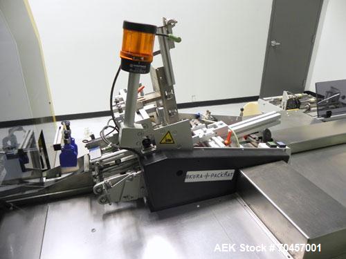 Used Kora Packmat High Speed Card Wrapping and Security Sealing Machine
