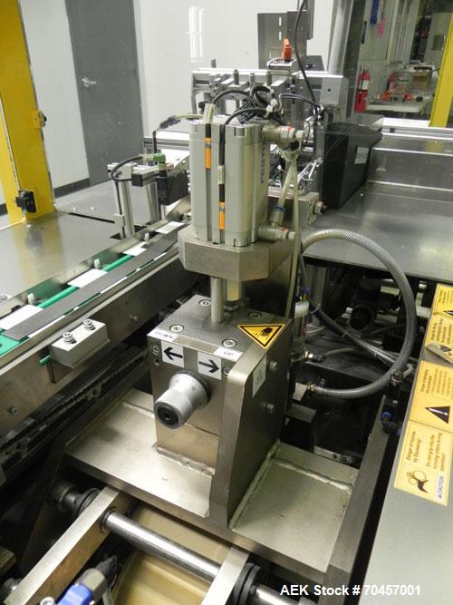 Used Kora Packmat High Speed Card Wrapping and Security Sealing Machine