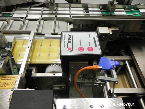Used Kora Packmat High Speed Card Wrapping and Security Sealing Machine