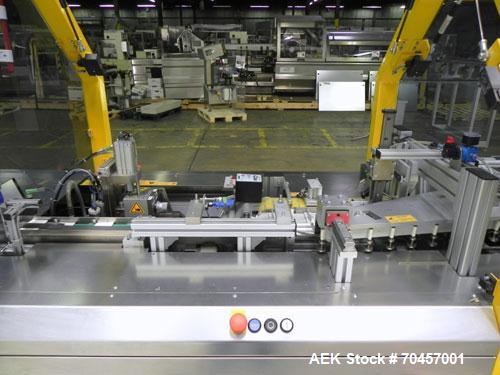 Used Kora Packmat High Speed Card Wrapping and Security Sealing Machine