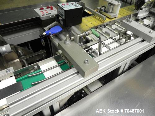 Used Kora Packmat High Speed Card Wrapping and Security Sealing Machine