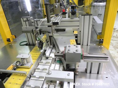 Used Kora Packmat High Speed Card Wrapping and Security Sealing Machine