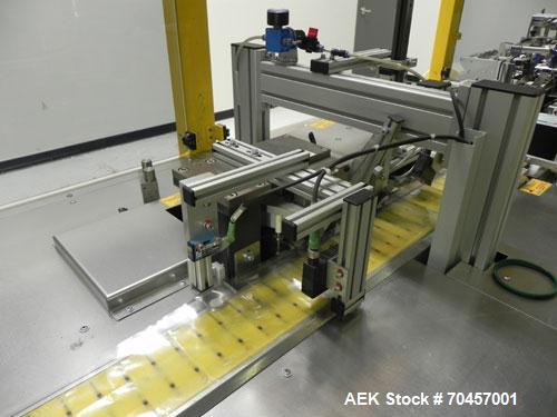 Used Kora Packmat High Speed Card Wrapping and Security Sealing Machine