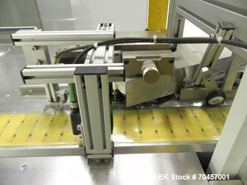 Used Kora Packmat High Speed Card Wrapping and Security Sealing Machine