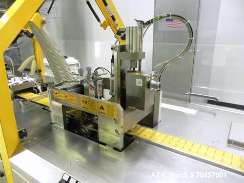 Used Kora Packmat High Speed Card Wrapping and Security Sealing Machine