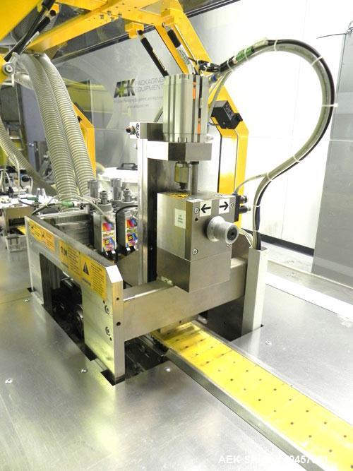 Used Kora Packmat High Speed Card Wrapping and Security Sealing Machine
