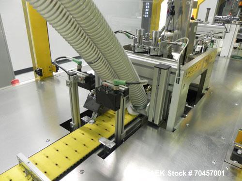 Used Kora Packmat High Speed Card Wrapping and Security Sealing Machine