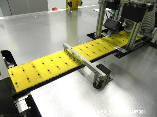 Used Kora Packmat High Speed Card Wrapping and Security Sealing Machine