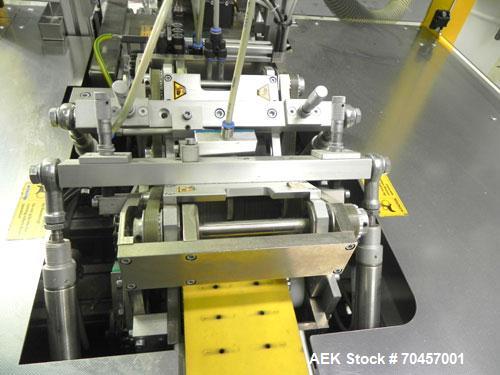 Used Kora Packmat High Speed Card Wrapping and Security Sealing Machine
