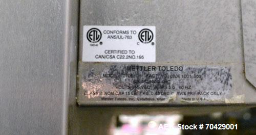 Used Mettler Toledo Exact Workhorse Model WH-XR Automatic Tray Wrapper