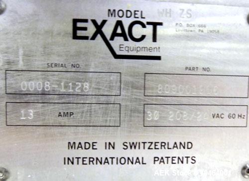 Used Mettler Toledo Exact Workhorse Model WH-ZS Automatic Tray Wrapper