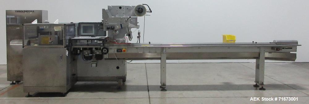 Used- PFM Model Mistral BA-SX Long Dwell Horizontal Flow Wrapper