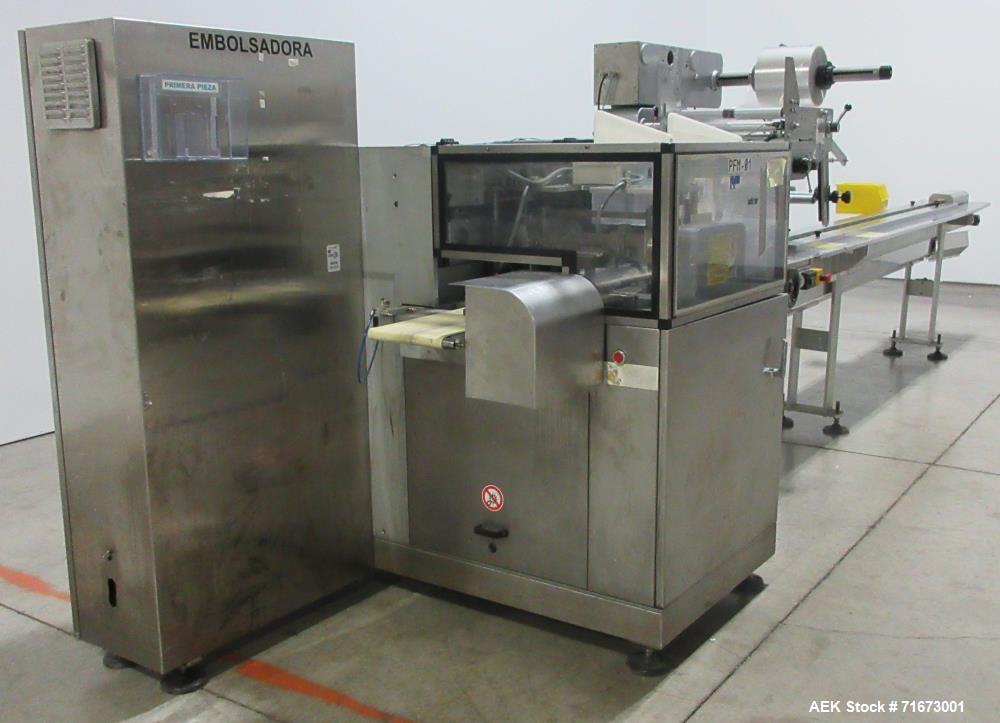 Used PFM Model Mistral BA-SX Long Dwell Horizontal Flow Wrapper
