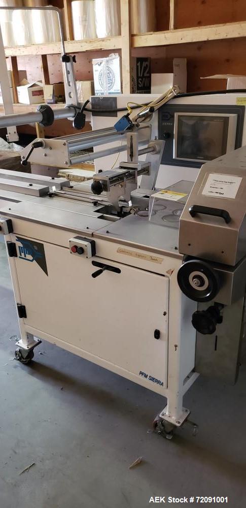 Used PFM Model Sierra Horizontal Flow Wrapper