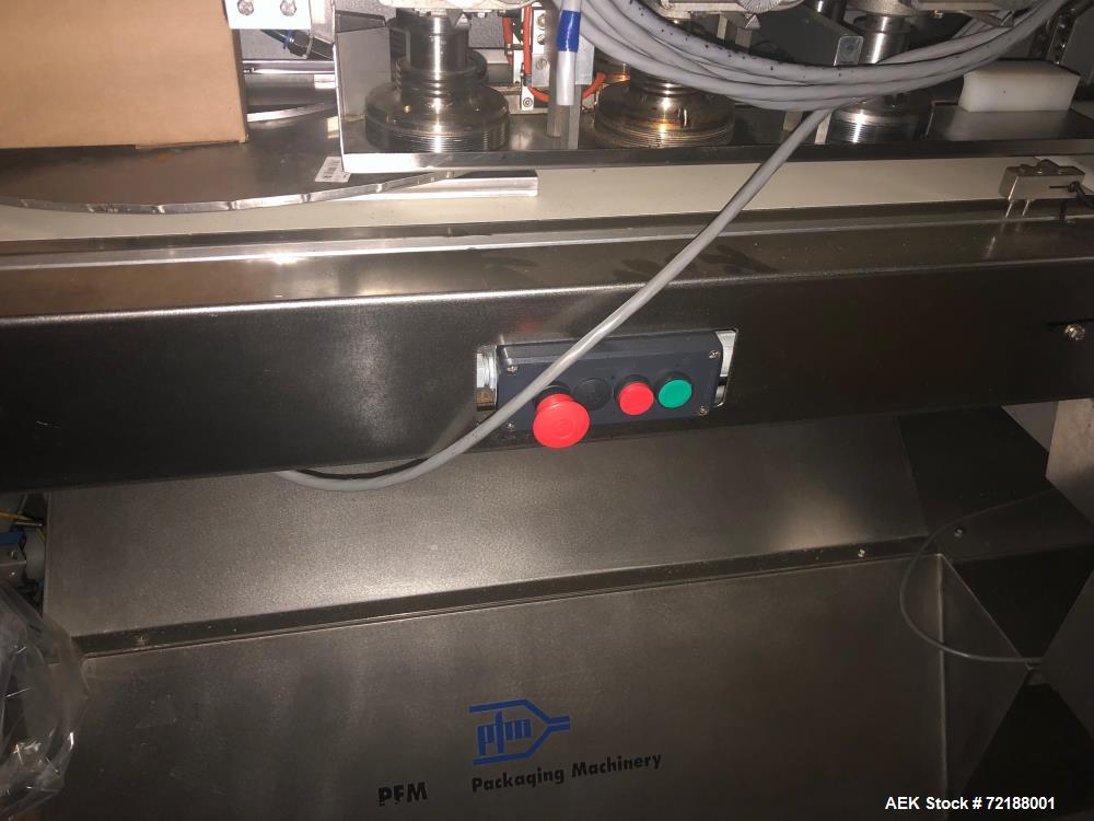 Used- PFM Model Tornado BBLD Inverted Seal Horizontal Flow Wrapper.