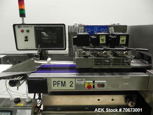 Used PFM Model Tornado Inverted Seal Horizontal Flow Wrapper