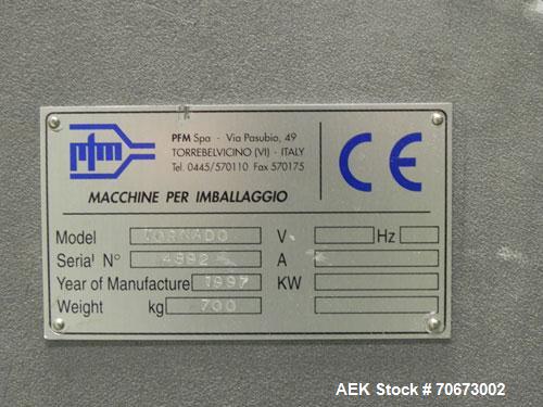 Used- PFM Model Tornado Inverted Seal Horizontal Wrapper