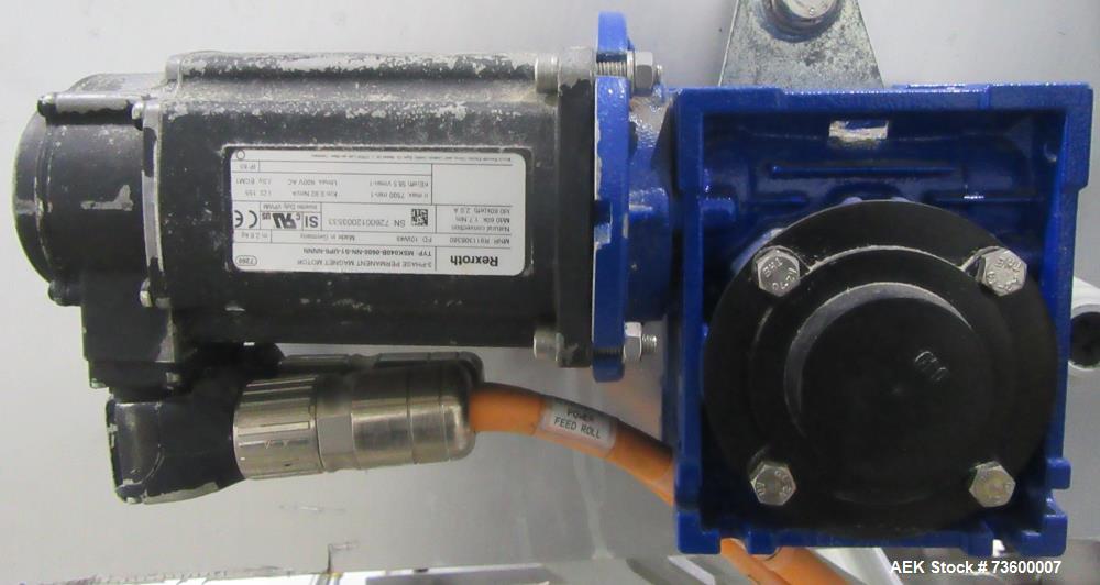 Bosch (Syntegon) Model Pack 201 Horizontal Wrapper with 2 Up Seal Jaws. 250 PPM