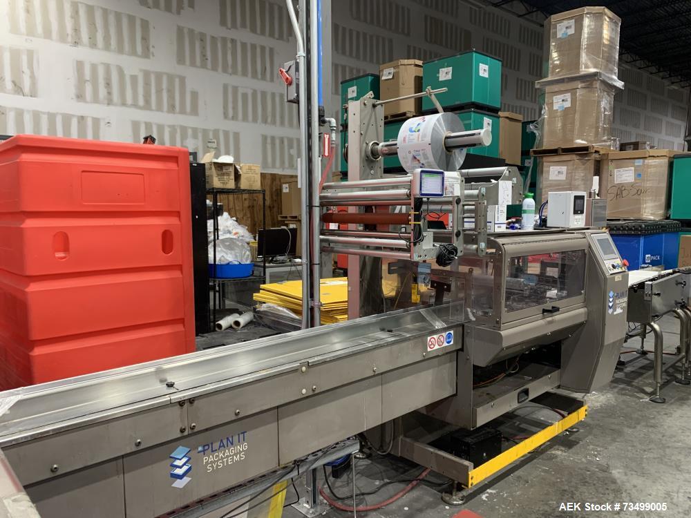Industrial Horizontal Flow Wrapper | Used Plan-It Pack 520 | 220V Servo System