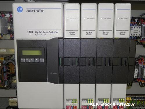 Used Rose Forgrove Integra Model RF602 Long Dwell Modified Atmosphere Horizontal Wrapper. Machine is capable of speeds up to 110 packages per minute. Has a package size range: (Width) 3/4" to 10", (H...