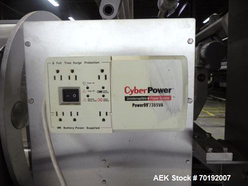 Used Rose Forgrove Integra Model RF602 Long Dwell Modified Atmosphere Horizontal Wrapper. Machine is capable of speeds up to 110 packages per minute. Has a package size range: (Width) 3/4" to 10", (H...