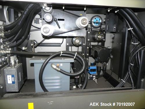 Used Rose Forgrove Integra Model RF602 Long Dwell Modified Atmosphere Horizontal Wrapper. Machine is capable of speeds up to 110 packages per minute. Has a package size range: (Width) 3/4" to 10", (H...