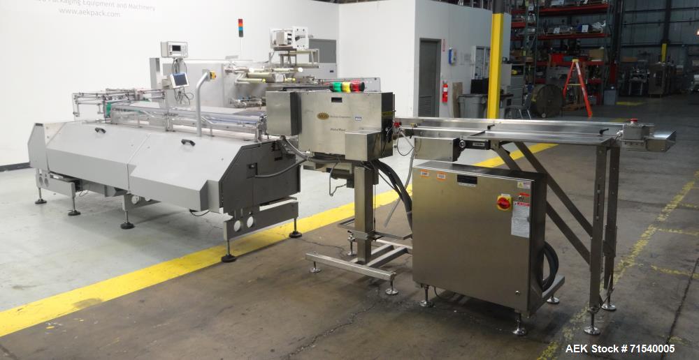 Used SIG Model HBL Horizontal Flow Wrapper for Long Dwell Hermetic Packaging.