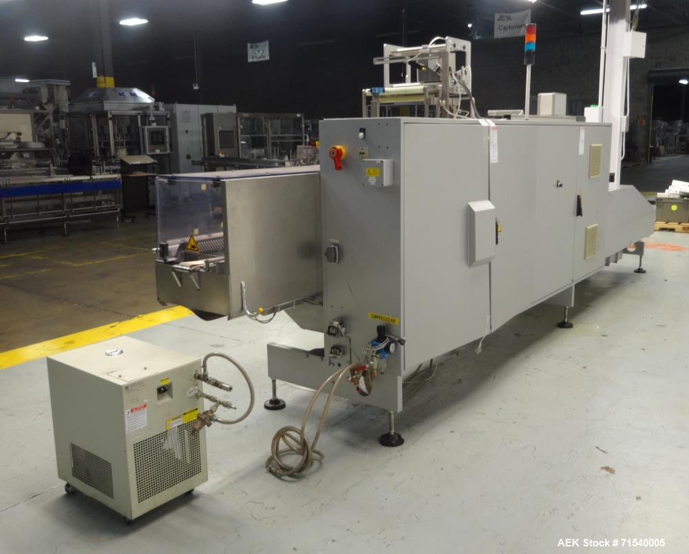 Used SIG Model HBL Horizontal Flow Wrapper for Long Dwell Hermetic Packaging.