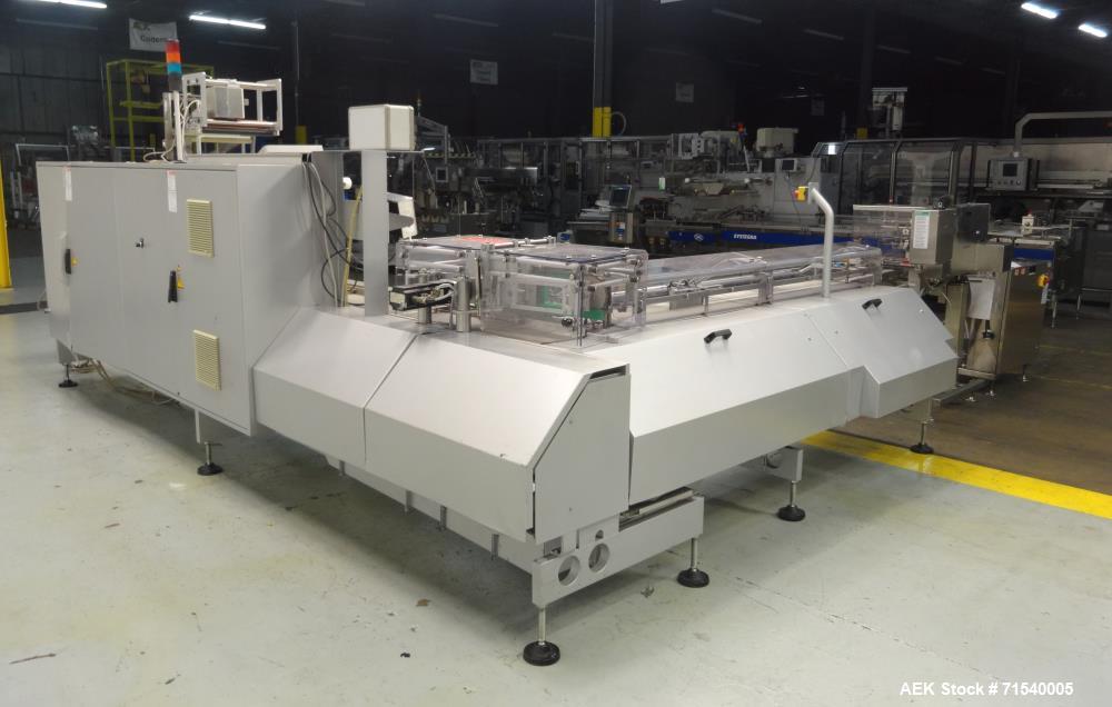 Used SIG Model HBL Horizontal Flow Wrapper for Long Dwell Hermetic Packaging.