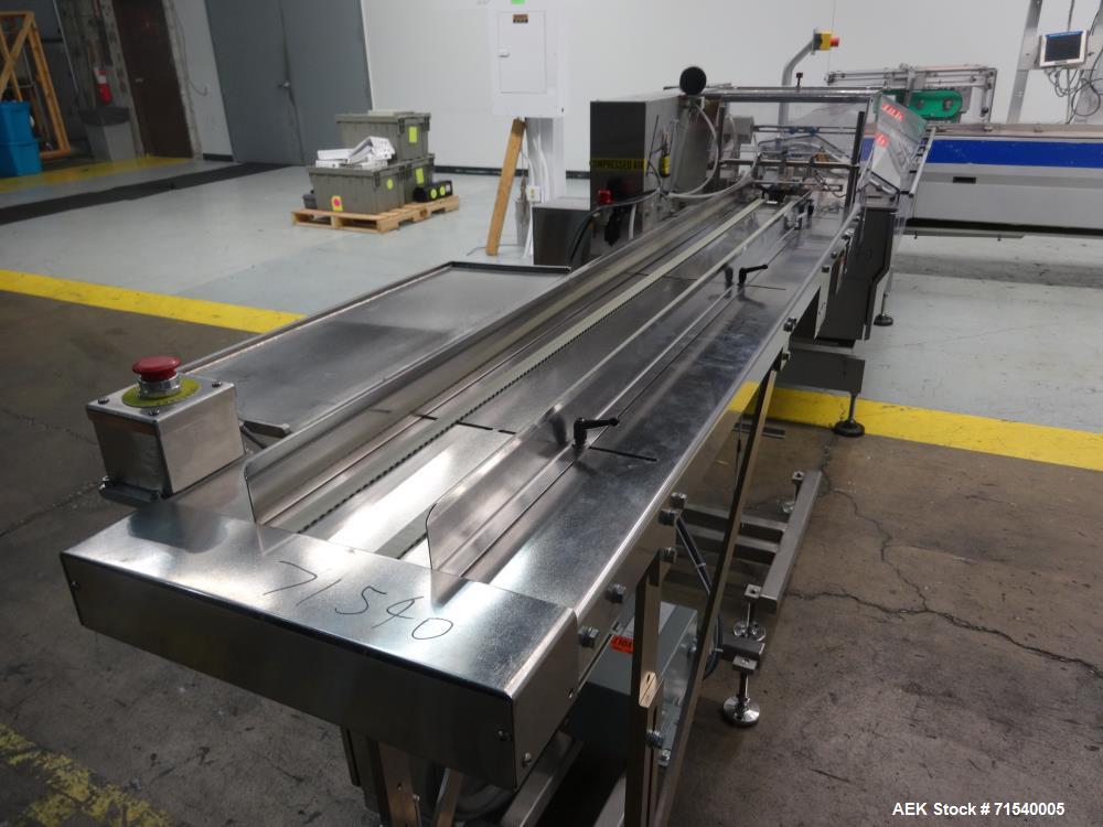 Used SIG Model HBL Horizontal Flow Wrapper for Long Dwell Hermetic Packaging.