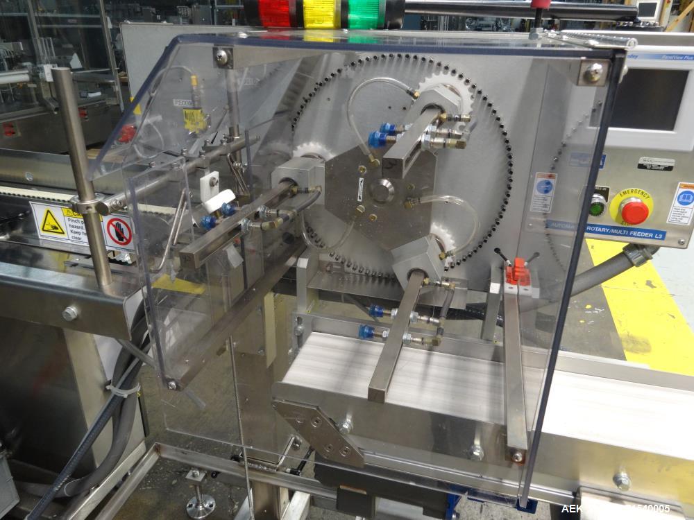 Used SIG Model HBL Horizontal Flow Wrapper for Long Dwell Hermetic Packaging.