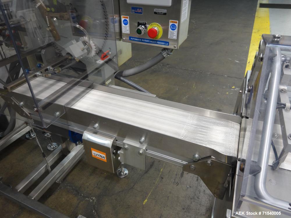 Used SIG Model HBL Horizontal Flow Wrapper for Long Dwell Hermetic Packaging.