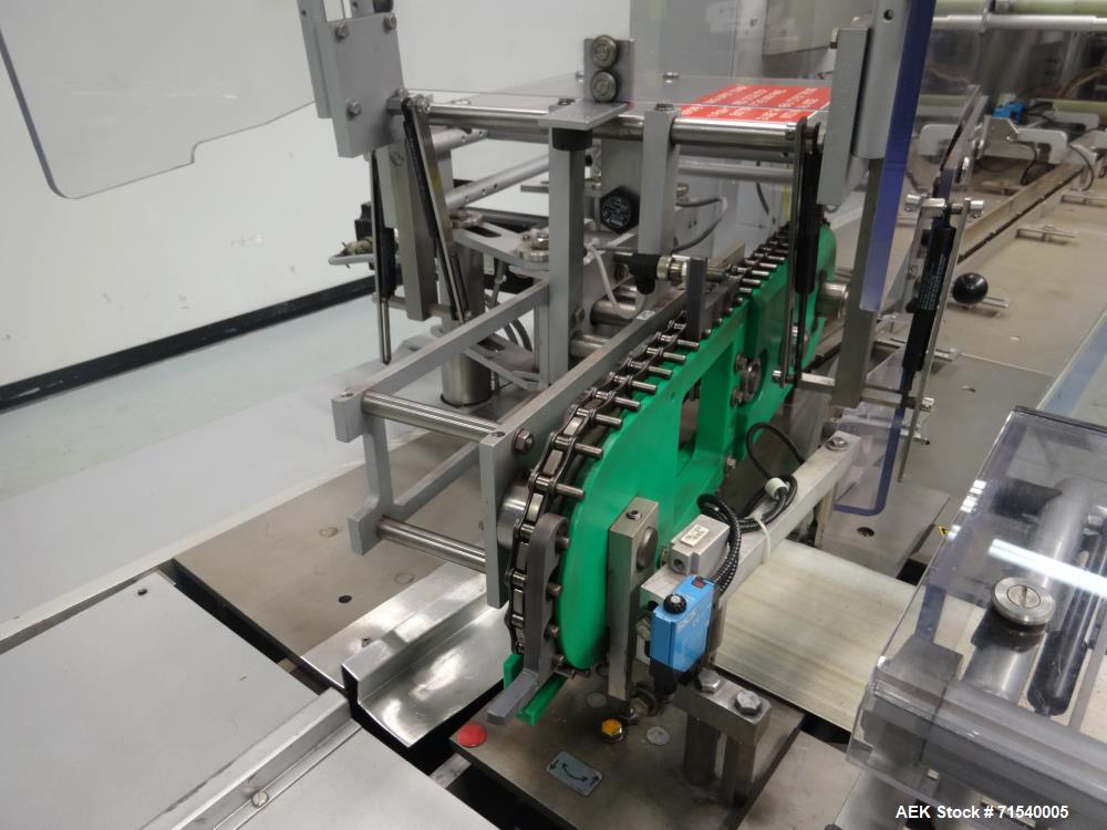 Used SIG Model HBL Horizontal Flow Wrapper for Long Dwell Hermetic Packaging.