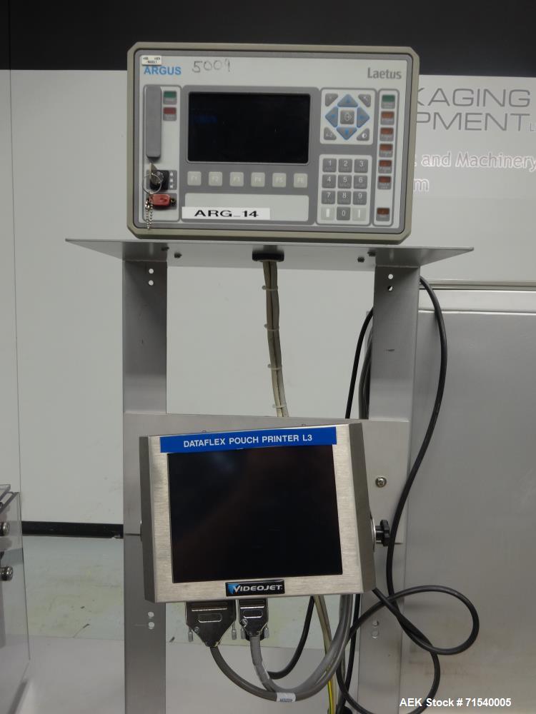 Used SIG Model HBL Horizontal Flow Wrapper for Long Dwell Hermetic Packaging.