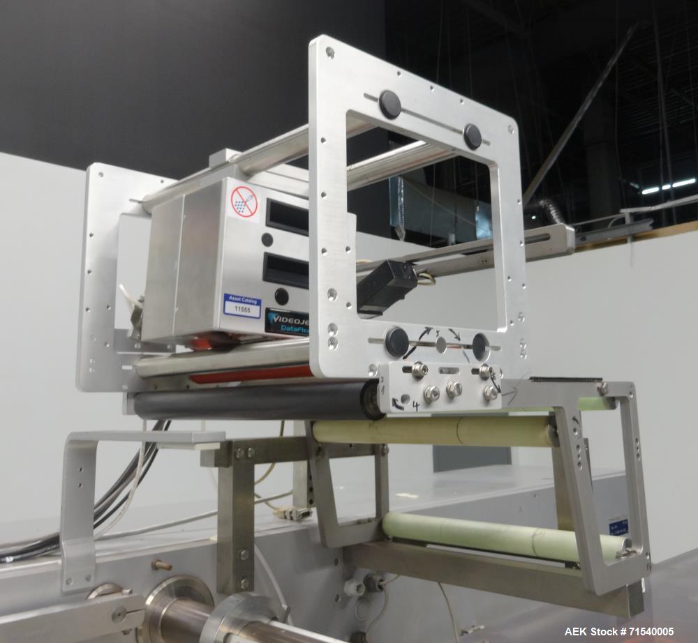 Used SIG Model HBL Horizontal Flow Wrapper for Long Dwell Hermetic Packaging.