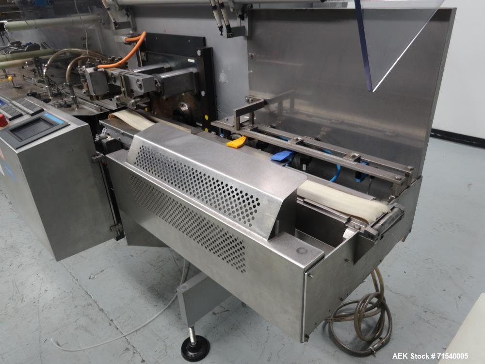 Used SIG Model HBL Horizontal Flow Wrapper for Long Dwell Hermetic Packaging.