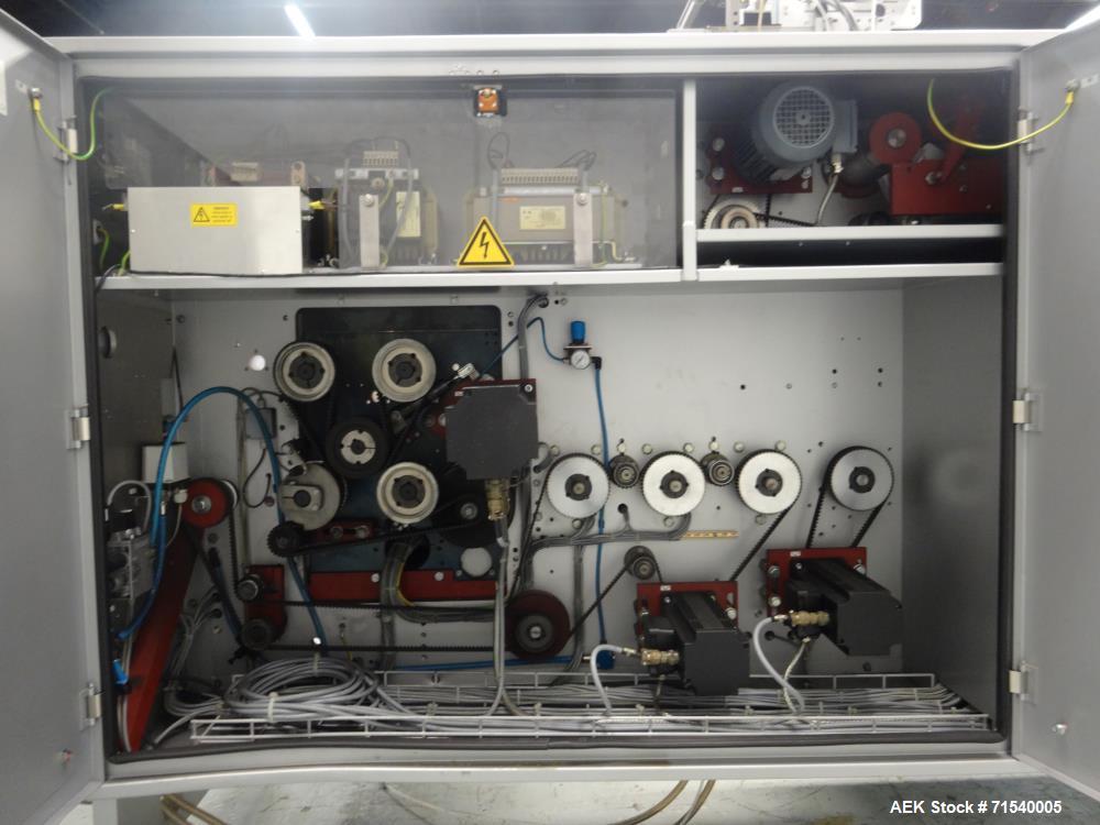 Used SIG Model HBL Horizontal Flow Wrapper for Long Dwell Hermetic Packaging.