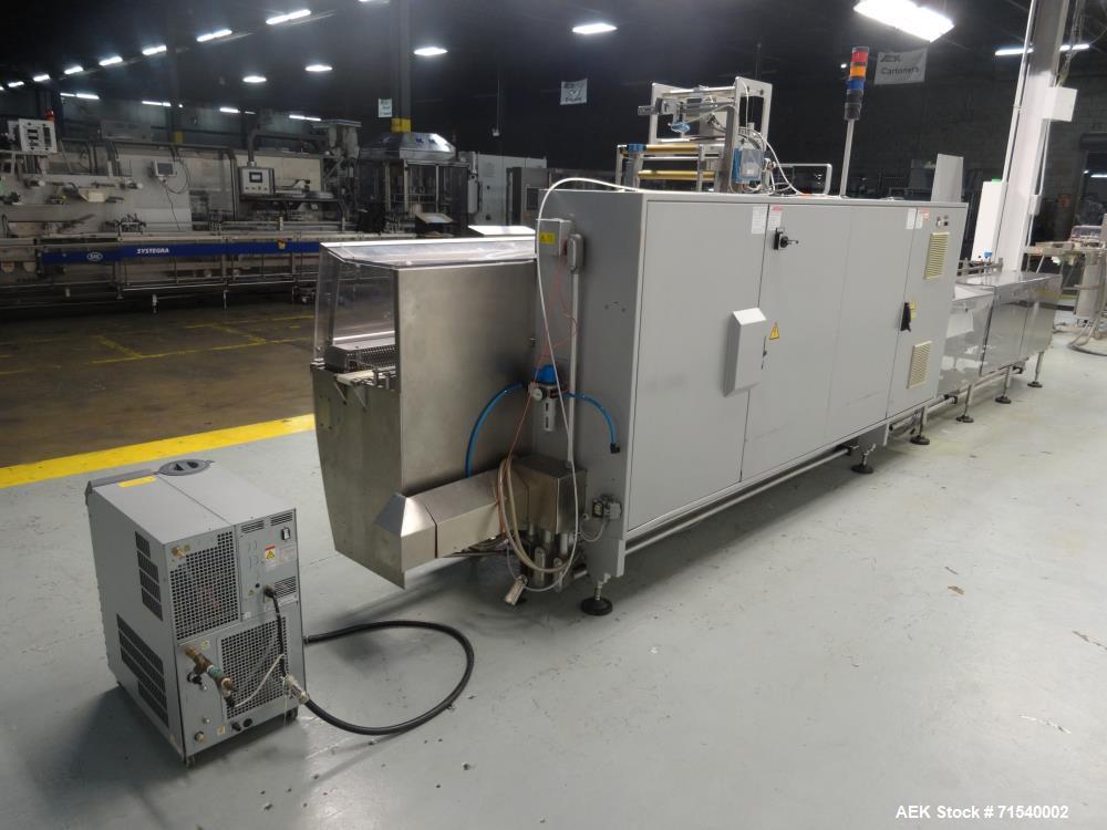 Used SIG Model HBL Horizontal Flow Wrapper for Hermetic Packaging